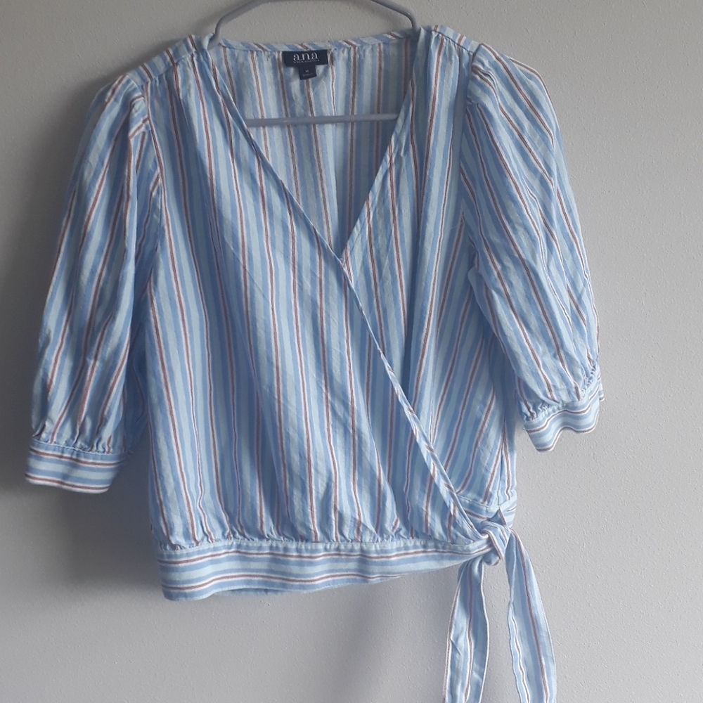 Ana Wrap Blouse